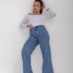 Calça Jeans Clara Chuva de Brilho