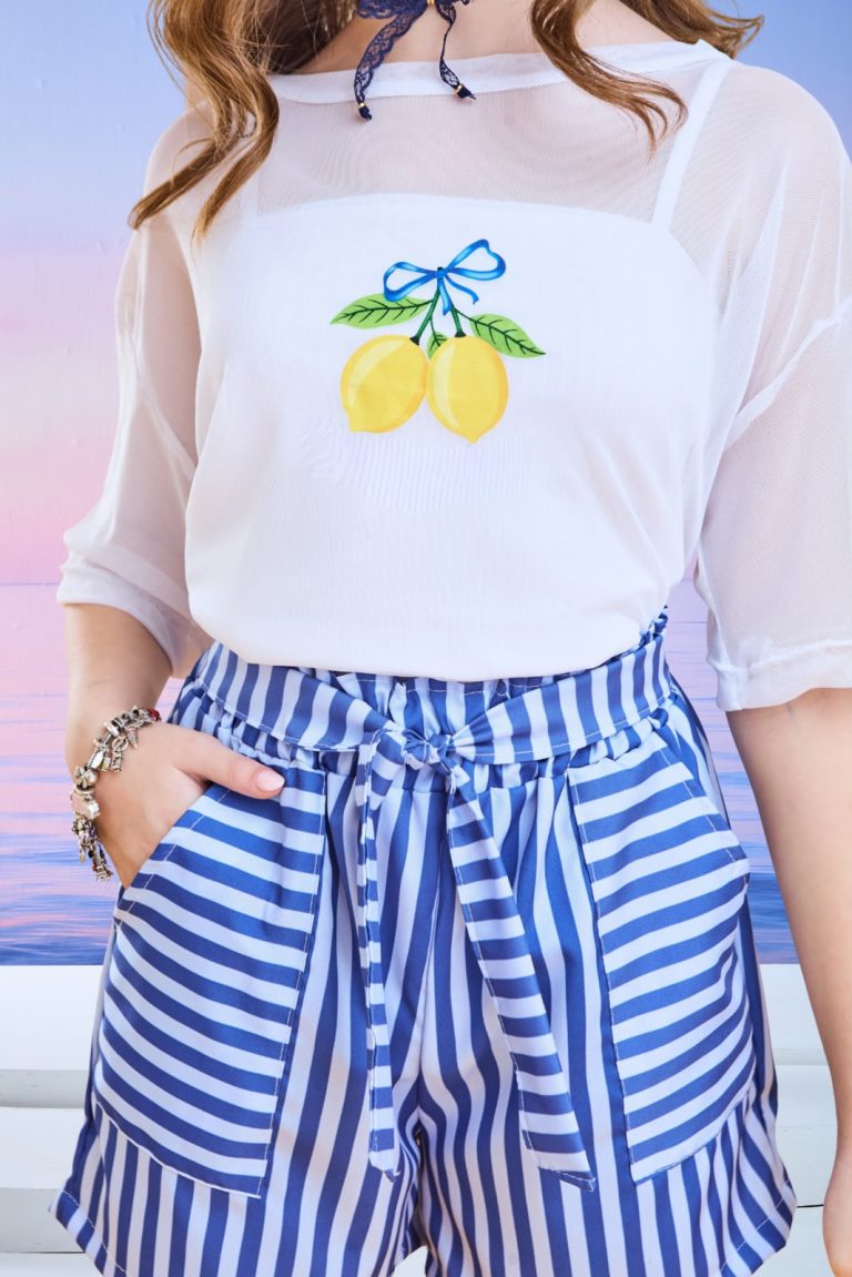 Conjunto Blue Lemon - Tule