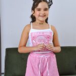 Conjunto Pop Pink Listrado